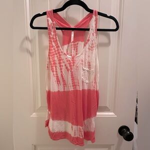 L.O.L Collection Tie Dye Sleeveless Racer Back Top